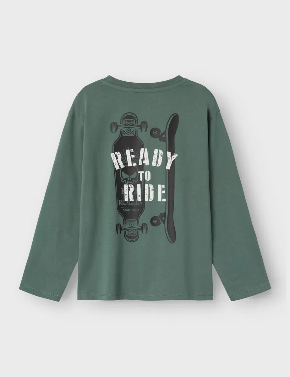 NAME IT Jungen Nkmroma Ls Nreg Top Langarmshirt