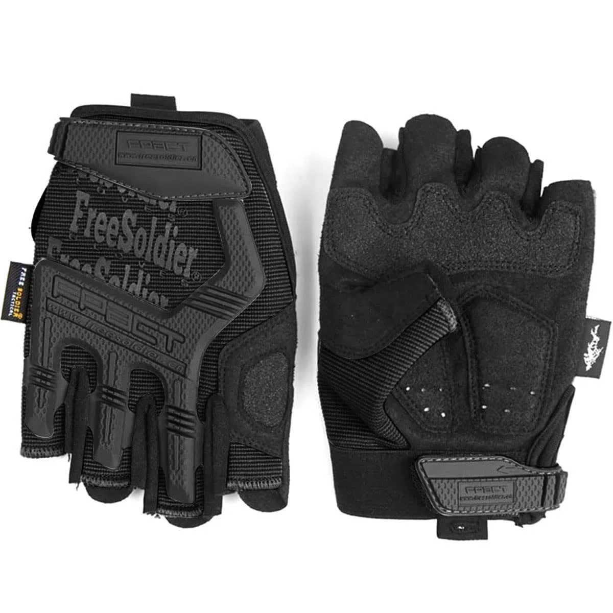 FREE SOLDIER Outdoor Handschuhe Vollfinger Taktische Handschuhe Herren Motorradhandschuhe mit gepolstertem für Fahrrad Airsoft Militär Paintball und andere Outdoor Aktivitäten
