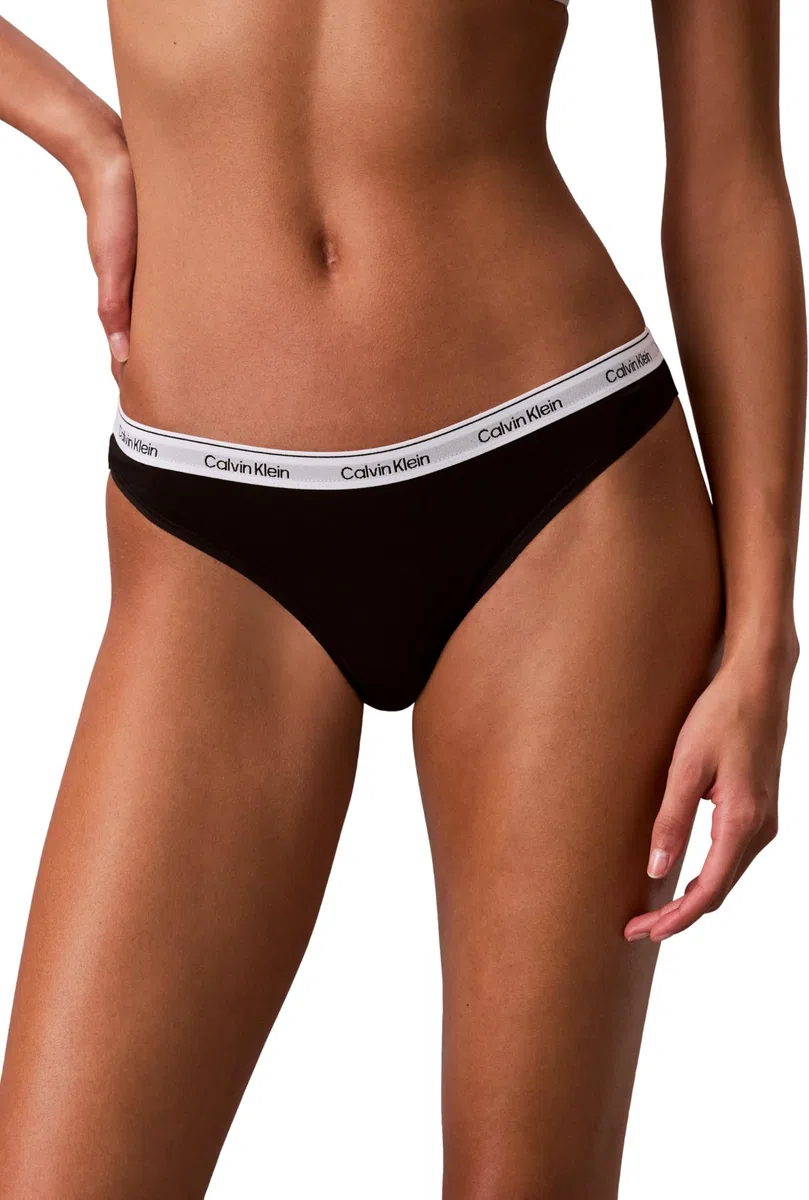 Calvin Klein Damen 3er Pack Slips Bikini Form Baumwolle mit Stretch