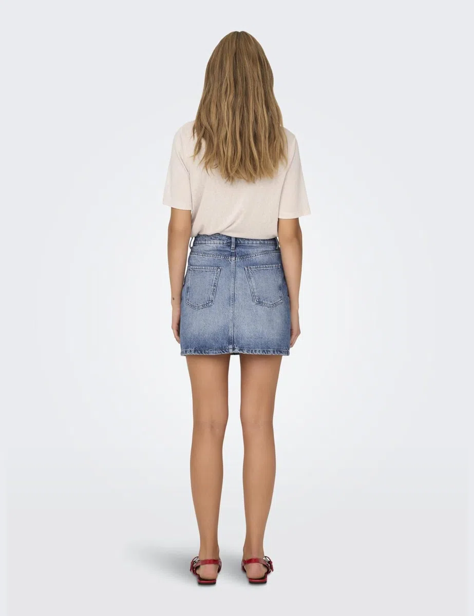 ONLY Female Jeansrock ONLSTELLA Denim Kurzer Rock | Denim skirt