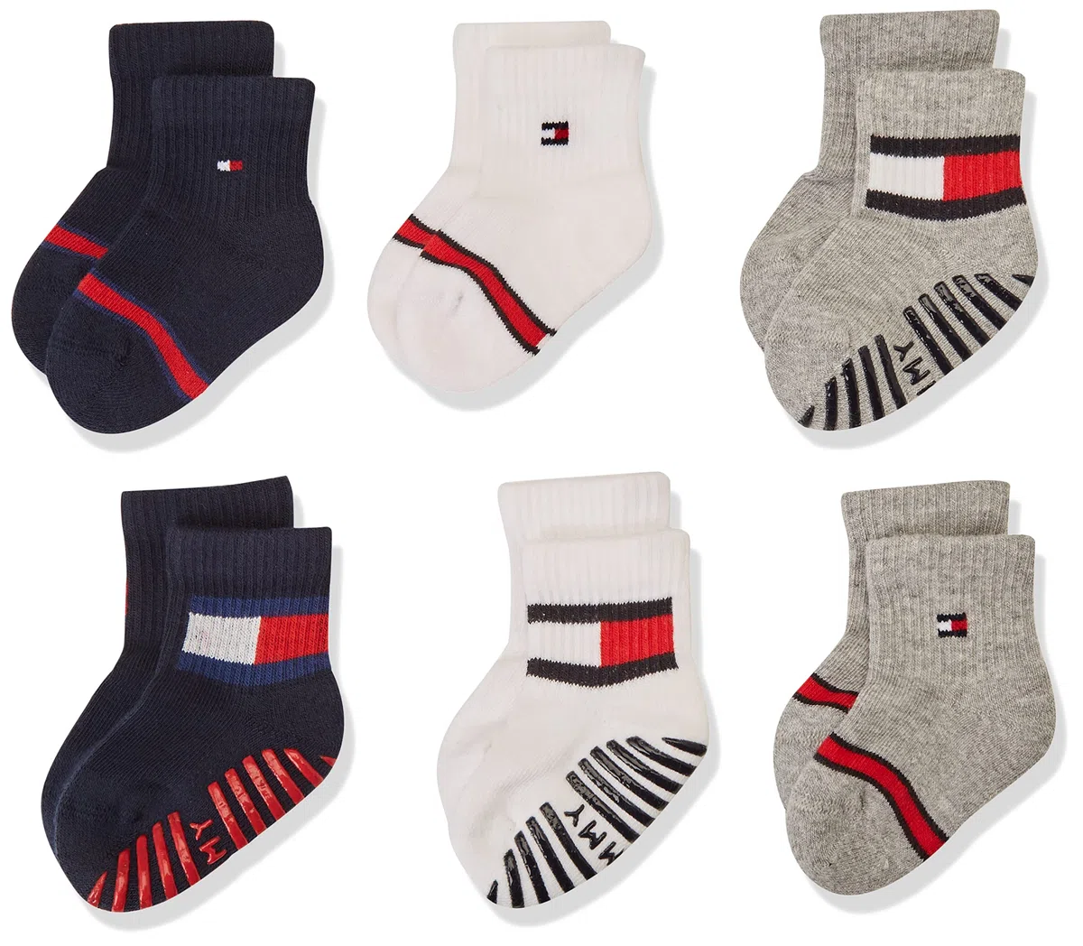 Tommy Hilfiger Adaptive Herren Crew Sock CREW SOCK (2er Pack)