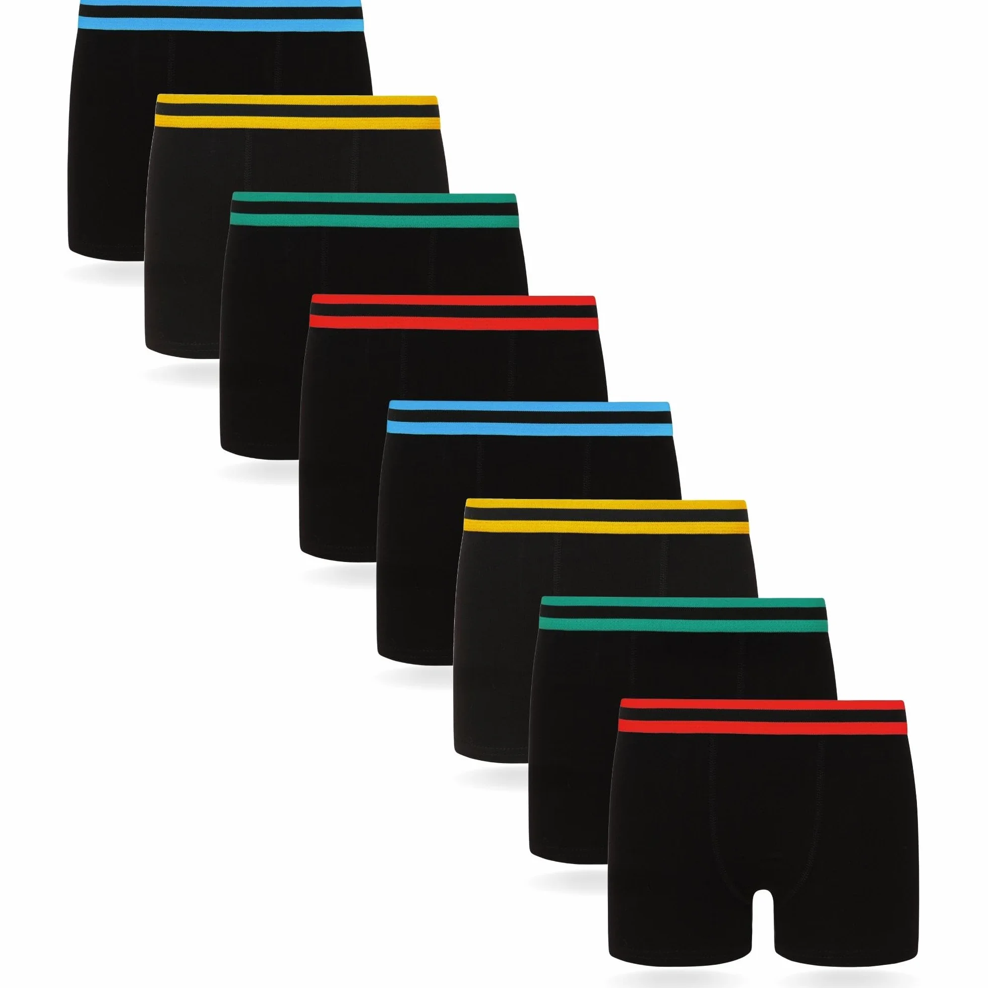 FM London Jungen Hipster Boxershorts 8er Pack