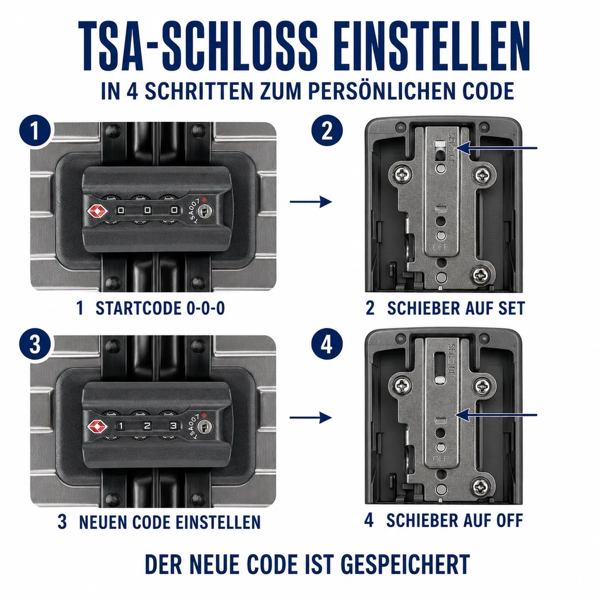 Travelhouse Koffer 100% Aluminium Reisekoffer Bordkoffer Hartschalen-Koffer Handgepäck 55cm· Teleskopgriff · 4 Silent Move Doppelrollen 2X TSA Schlösser · Grau