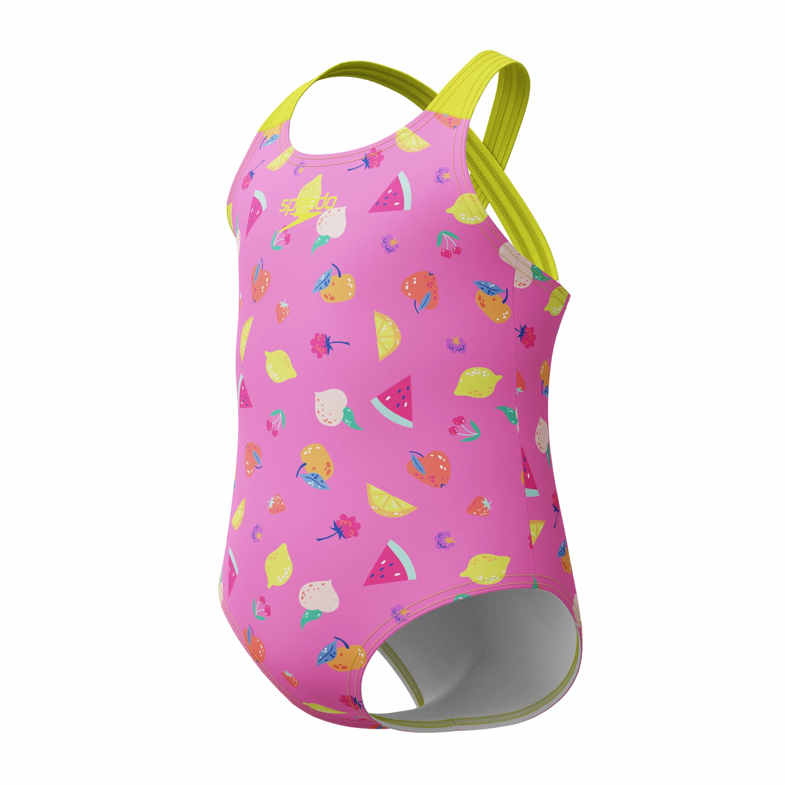 Speedo Mädchen Print Crossback One Piece Schwimmanzug