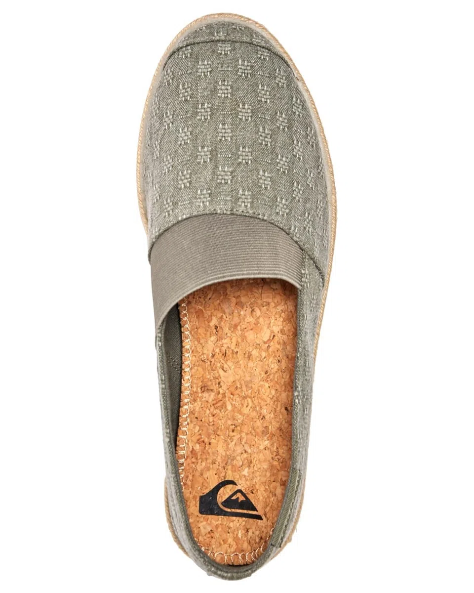 Quiksilver Herren Espadrilled, Grün, 43 EU