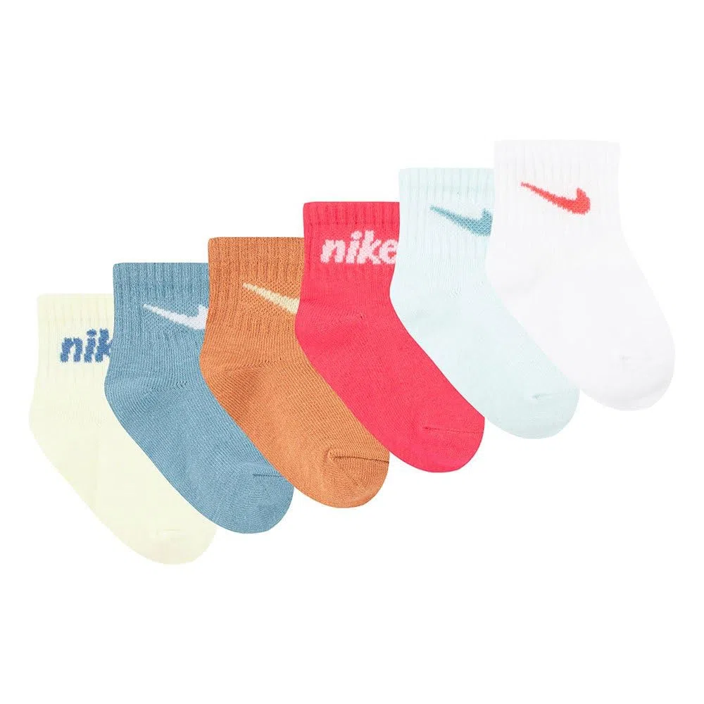 Nike NN0859 Socks 6 Pairs EU 19-23