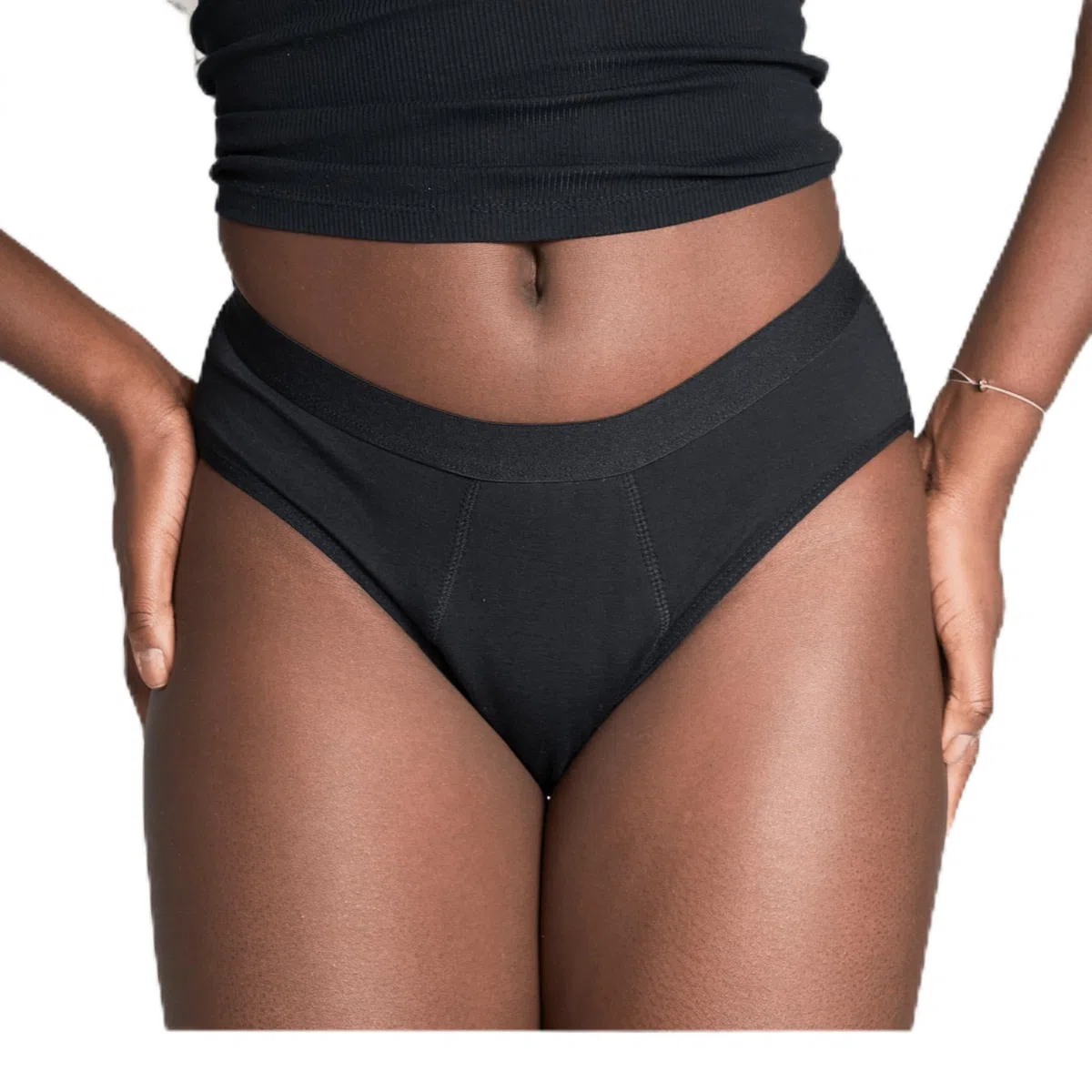 Periodenslip Hyacinth I Größen 30-52 I Highleg Periodenunterwäsche mit starker Saugkraft, ersetzt bis zu 4 Tampons & 12h Schutz I Ultradünn & auslaufsicher I Für mittelstarke & Starke Tage