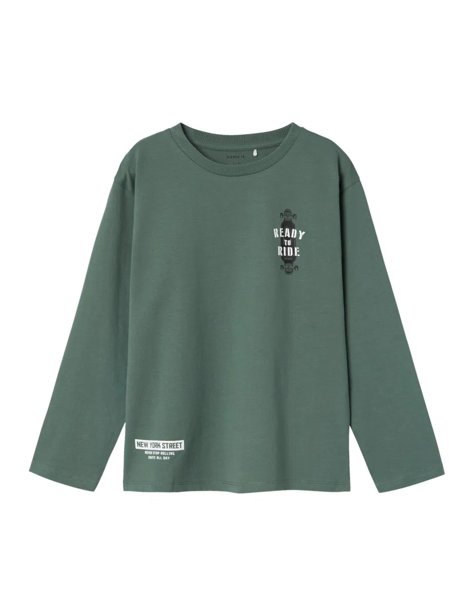 NAME IT Jungen Nkmroma Ls Nreg Top Langarmshirt