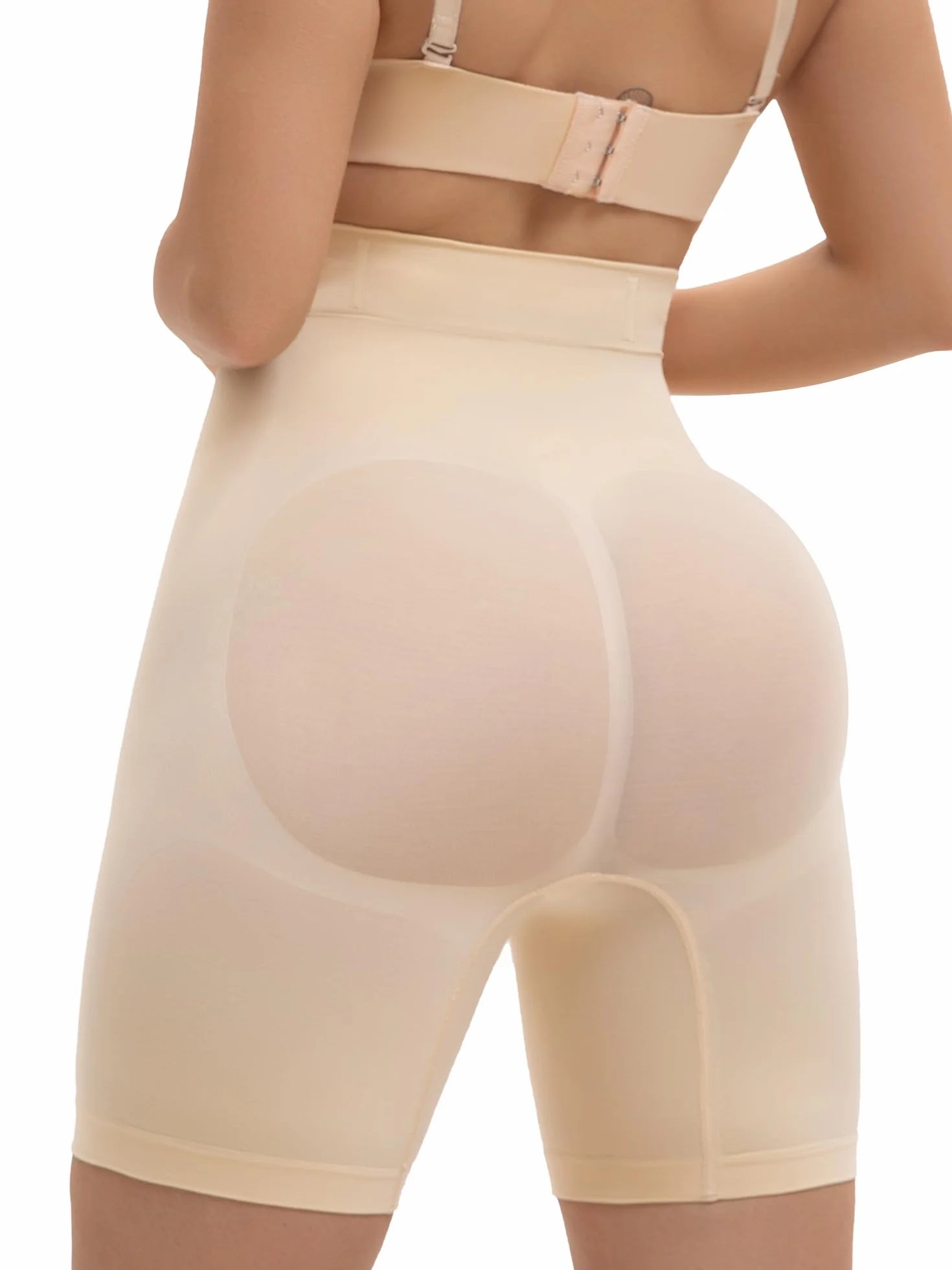 SHAPERX Shapewear Unterhose Bauchweg Damen Figurformend Miederhose Stark Formend Body Shaper Shaping Shorts