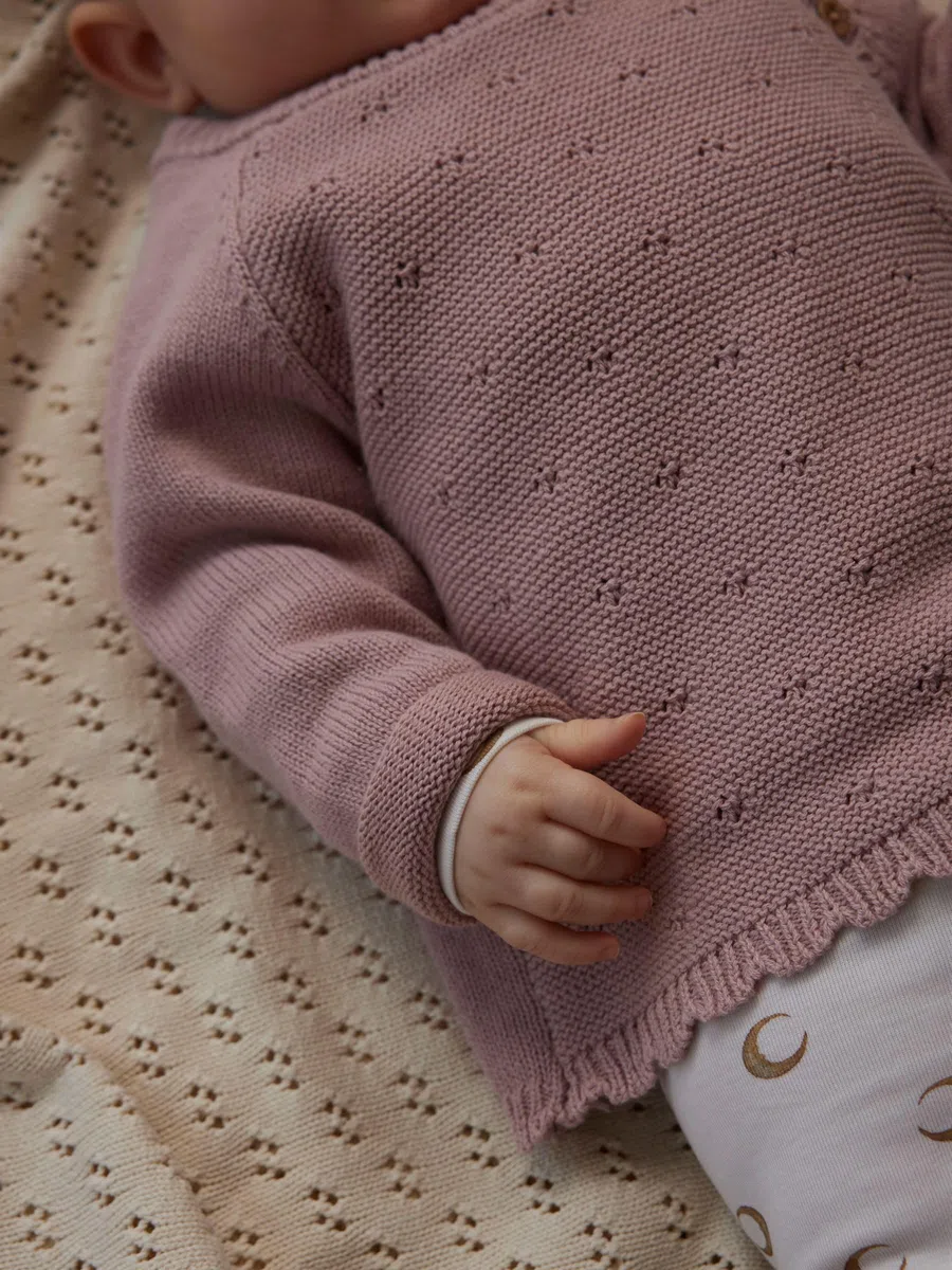 NAME IT Girl Strickjacke Wickel | Knitted Cardigan