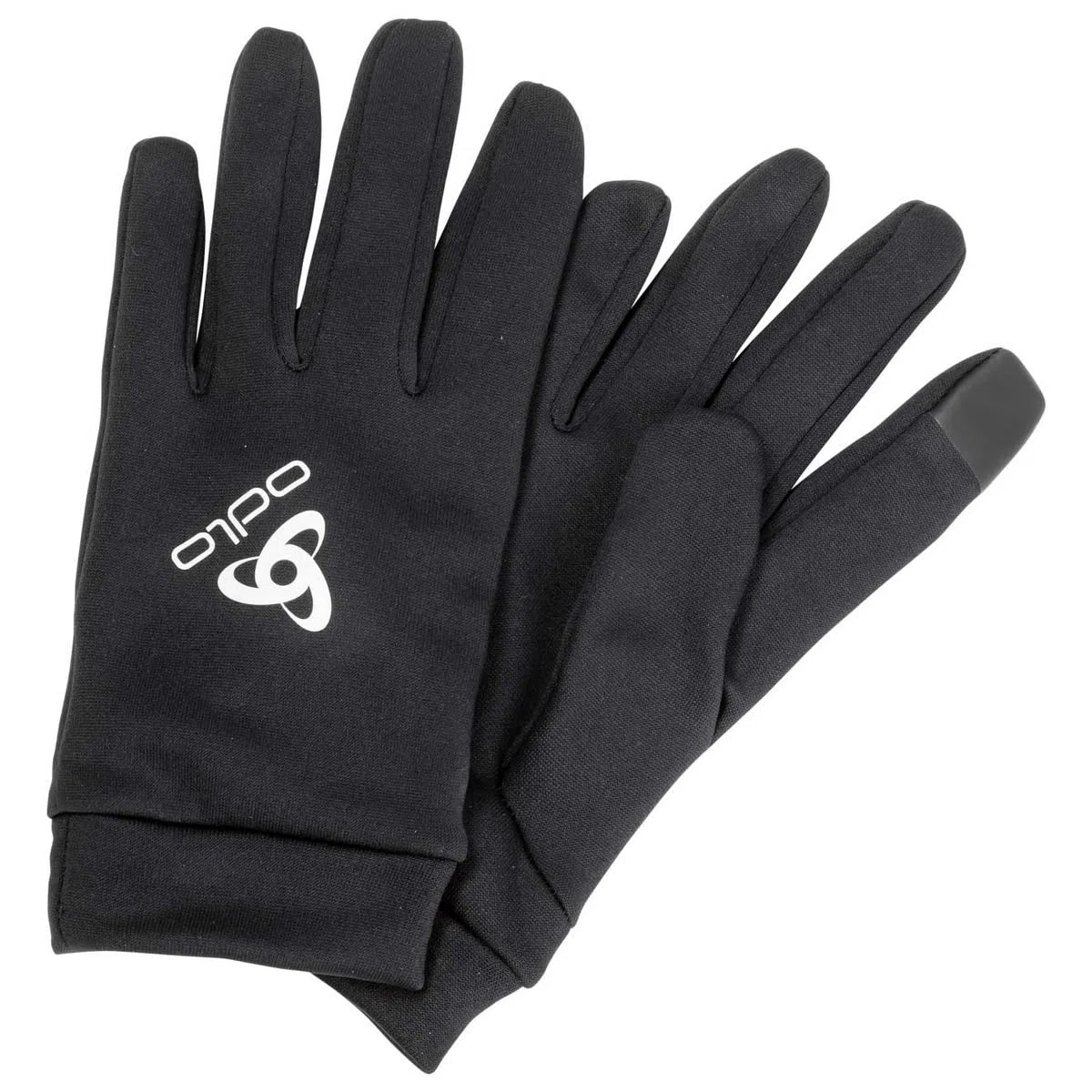Odlo Unisex Handschuhe mit E-Tip STRETCHFLEECE Liner ECO, Black