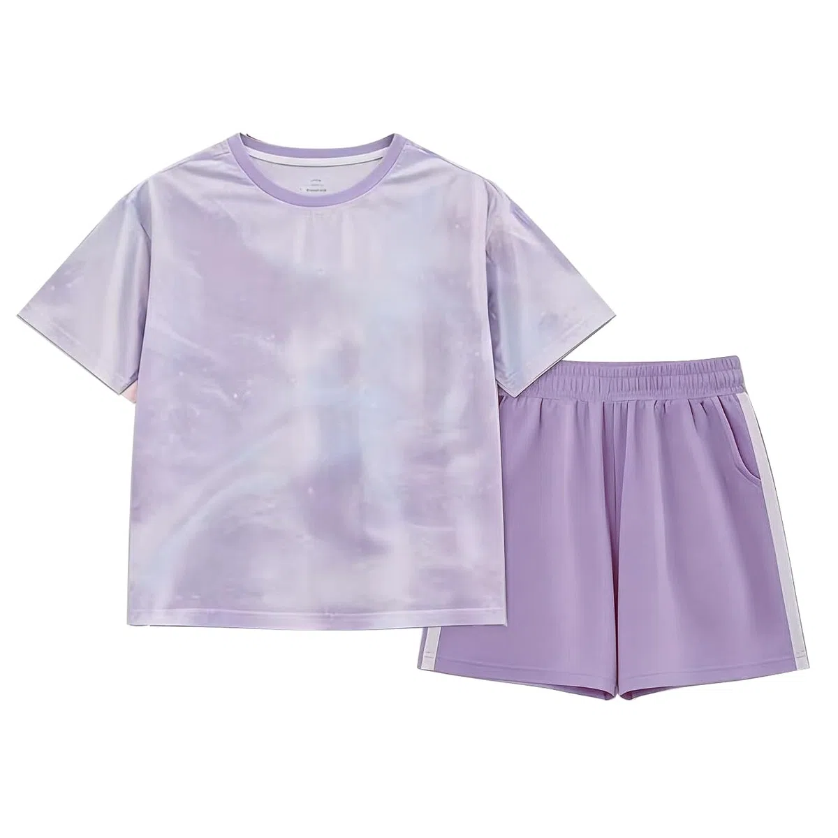 Mädchen Kurz Atmungsaktiv Sport Set Kinder Training Jogging Trainingsanzug 2tlg Bekleidungsset