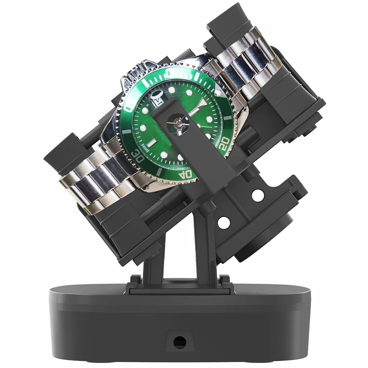 Automatik Uhrenbeweger, Automatischer Rotary Uhr,Uhrendreher Automatikuhren,Unterstützen Sie Zwei Uhren