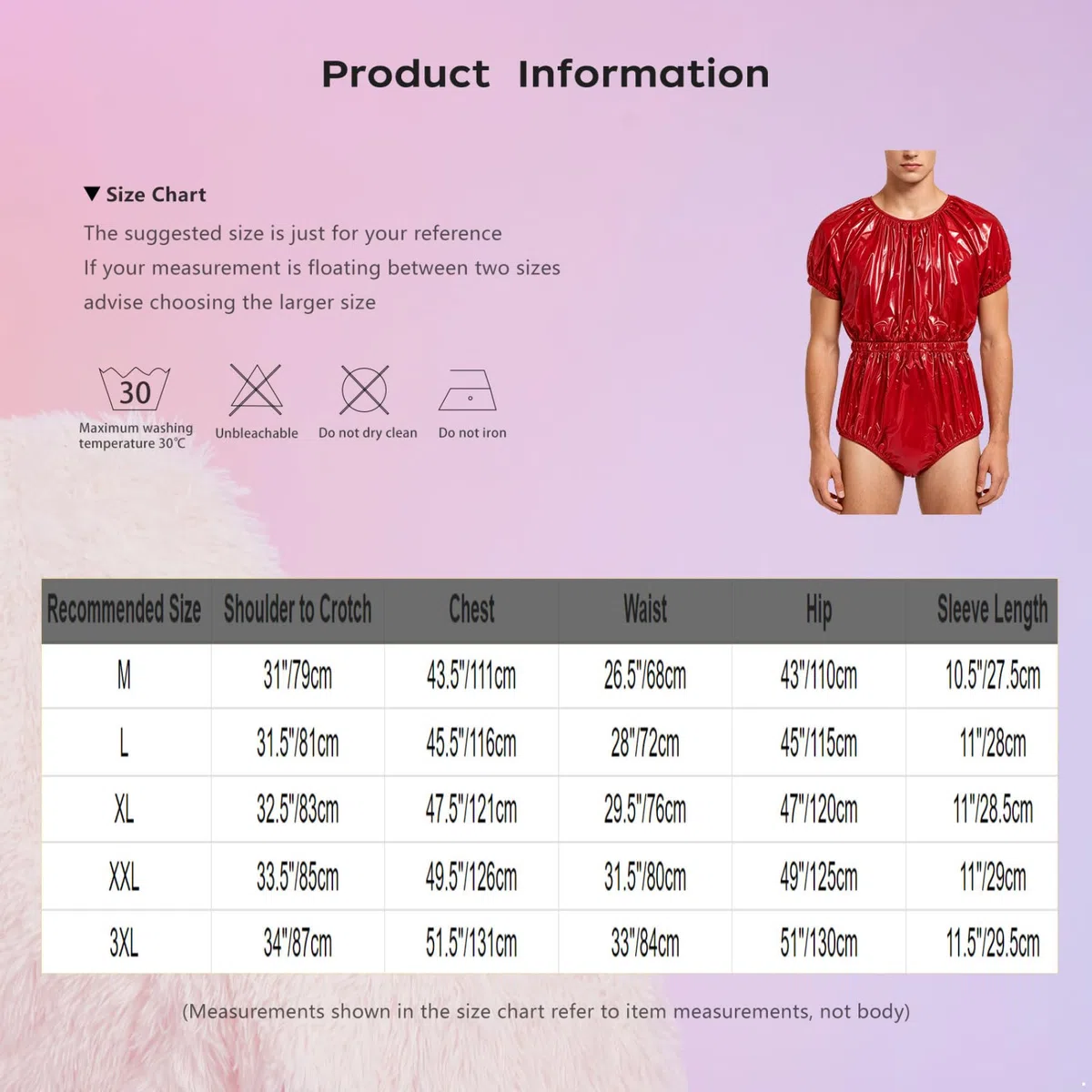 Erwachsene Windelbody Pvc Body Kurzarm Overall Kurz Pyjama Auslaufsichere Windelüberzug Wasserdicht ölbeständig