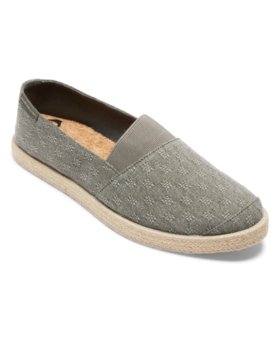 Quiksilver Herren Espadrilled, Grün, 43 EU