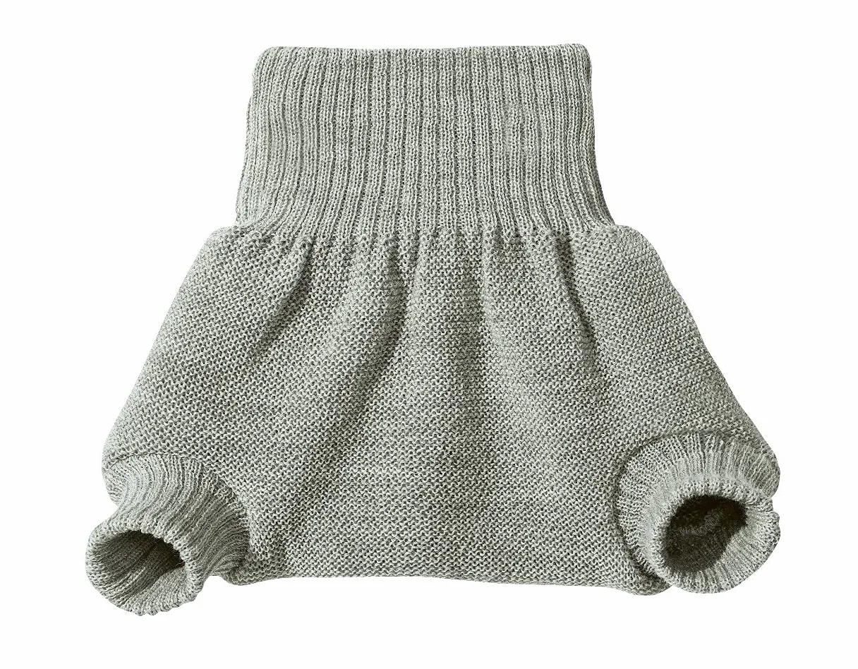 Disana WOLLWINDELHOSE, 100% Bio-Merinowolle GOTS, IVN Best | Newborn Neugeborene Baby Kleinkind, Kind Unisex | Baby Erstausstattung | Made in Germany
