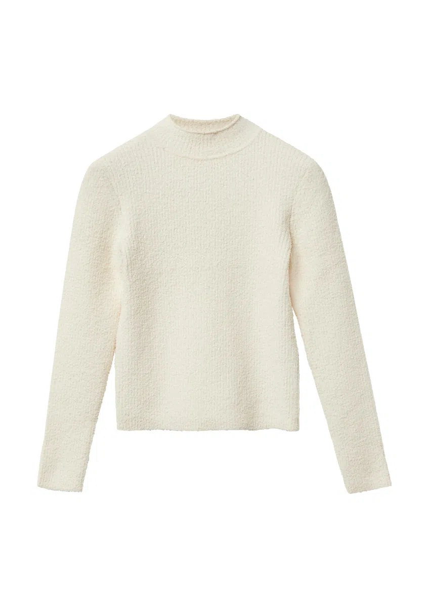 s.Oliver Strickpullover im Slim Fit mit Stehkragen