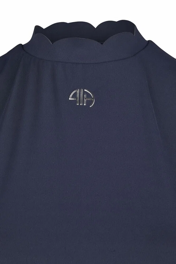 Pikeur Damen Top Seamless Turniershirt Graphite Blue Athleisure FS25