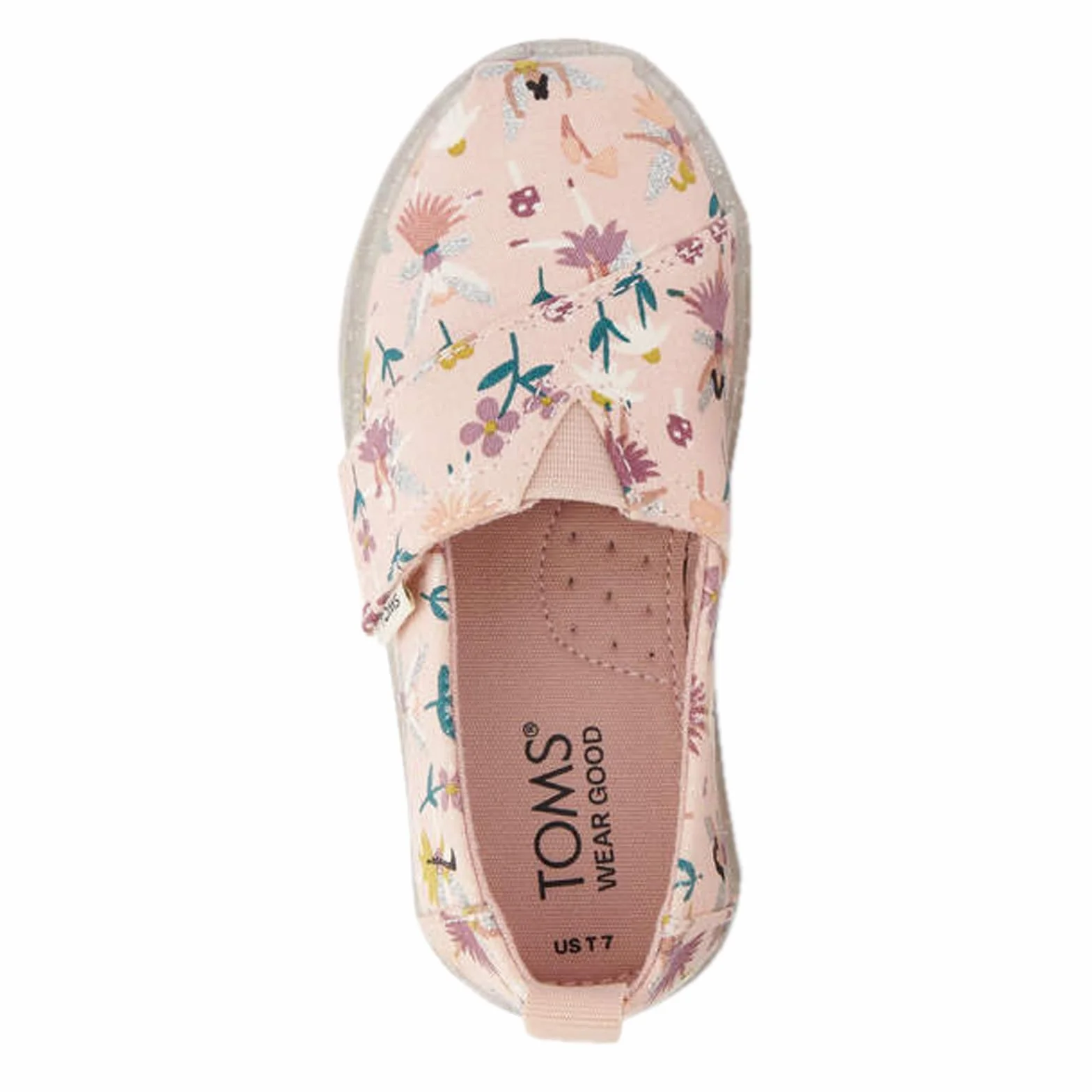 Toms Mädchen Classic AlpargataFlacher Slipper