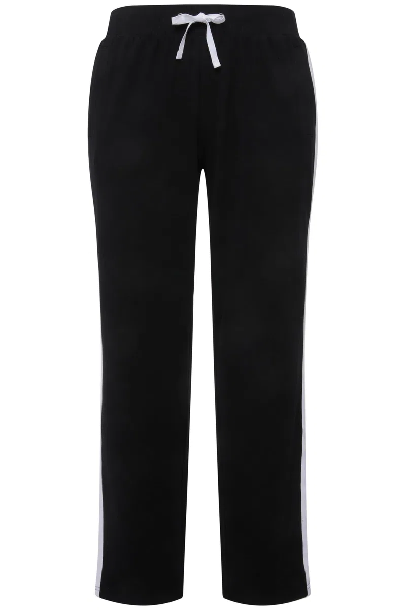 Ulla Popken Damen große Größen Übergrößen Plus Size Jogginghose, Elastikbund, Seitenstreifen 798285