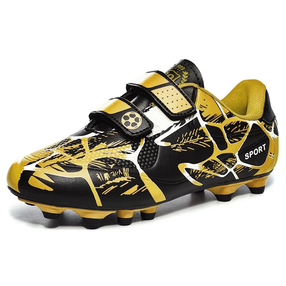 Fußballschuhe Jungen Fussballschuhe Kinder Mädchen Trainingsschuhe Stollenschuhe Sportschueh Kunstrasen Spikes Outdoor Atmungsaktiv Unisex 28-37EU