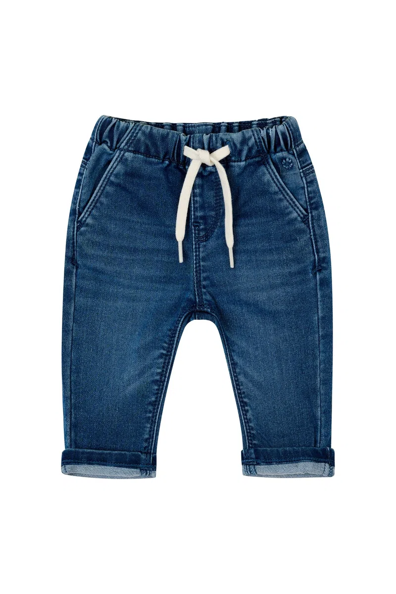 Noppies Baby-Jungen Boys Denim Pants Gudar Relaxed Fit Hose