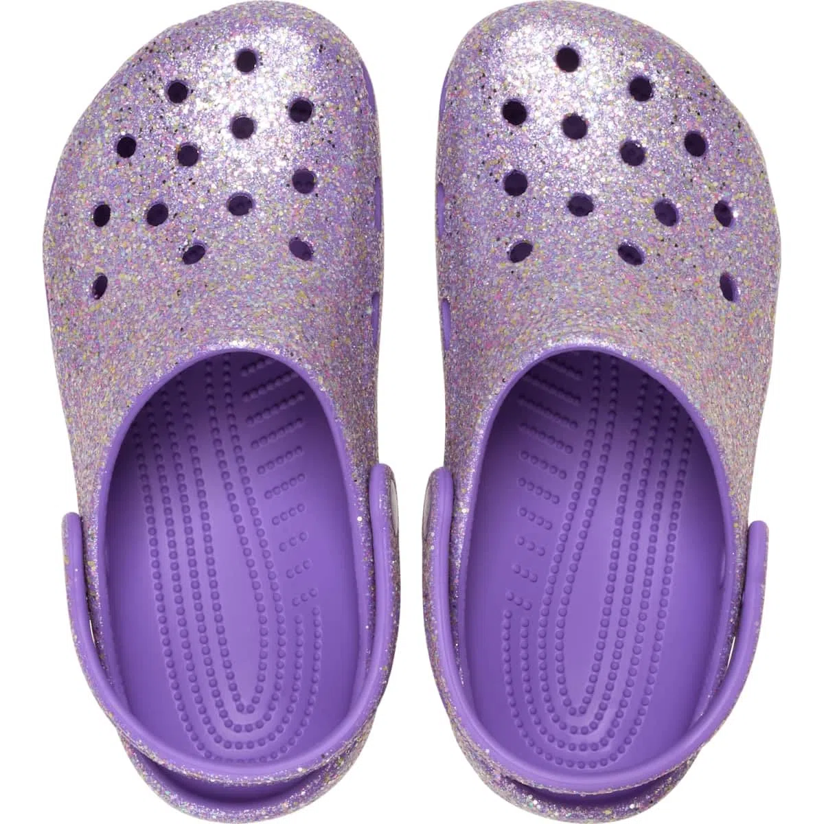 Crocs Unisex Kinder Classic Fantasy Glitter Clog KHolzschuh