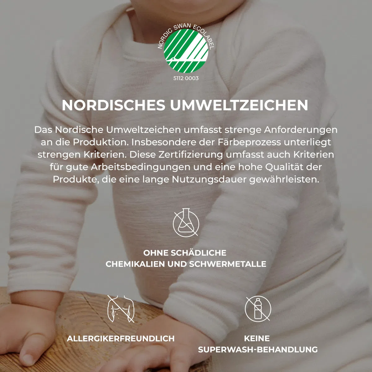 Dilling Baby Merino Wickelbody