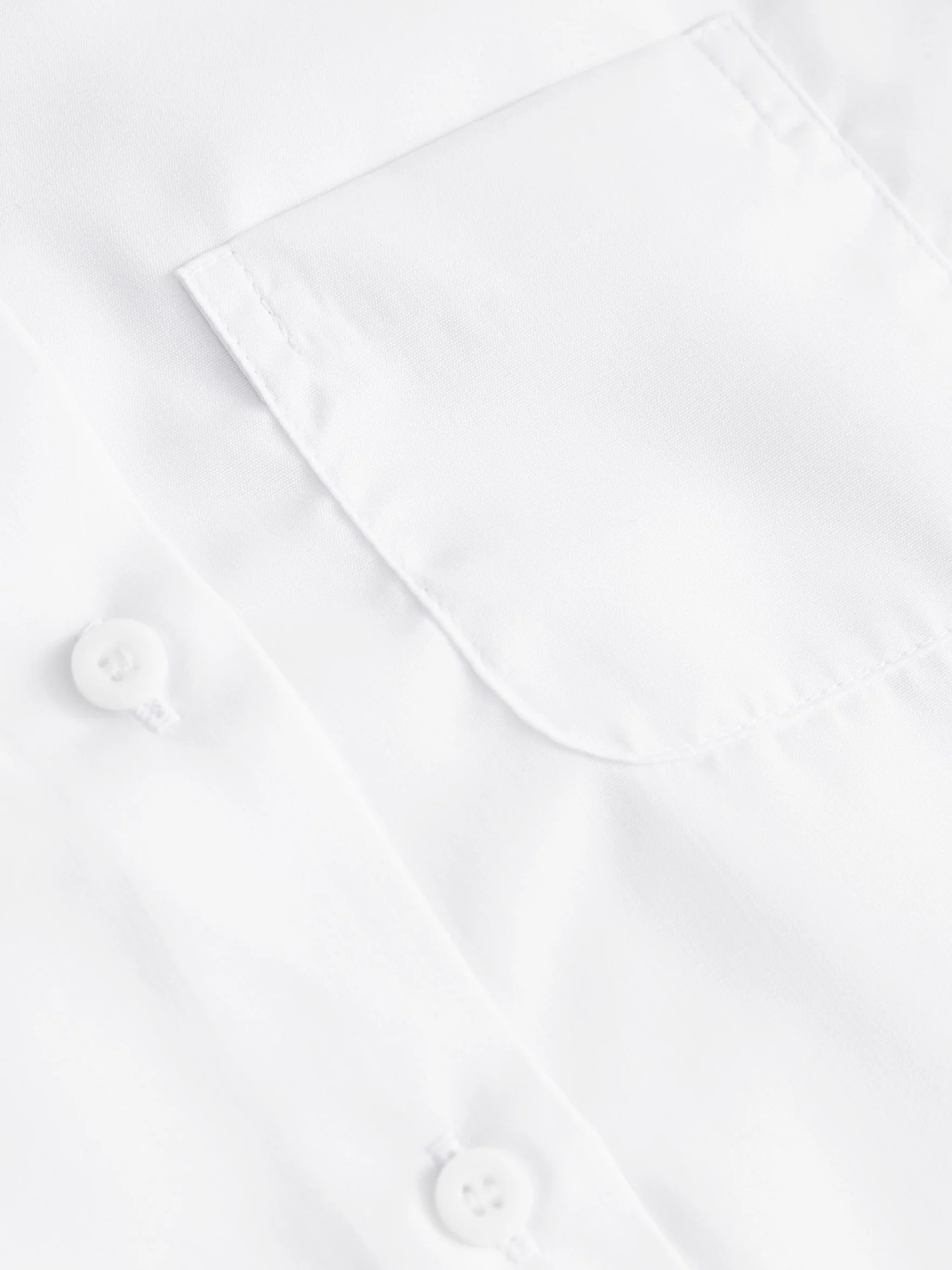 NEXT Mädchen Kurzarmhemden (3-17 Jahre) - Slim Fit, 2er-Pack