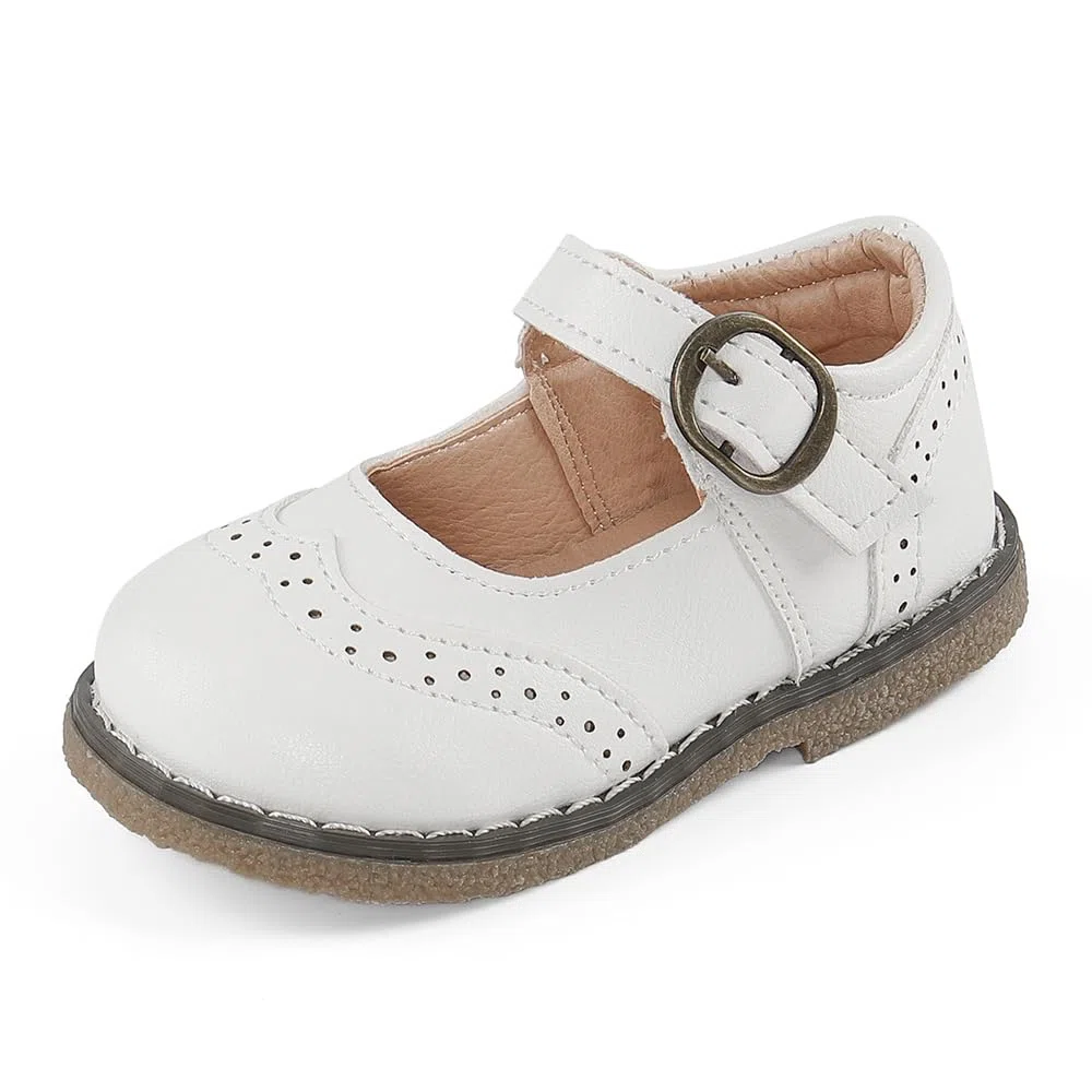 Ballerinas Mädchen Mary Jane Halbschuhe Für Mädchen Baby Kleinkind 1-6 Alter Gummisohle