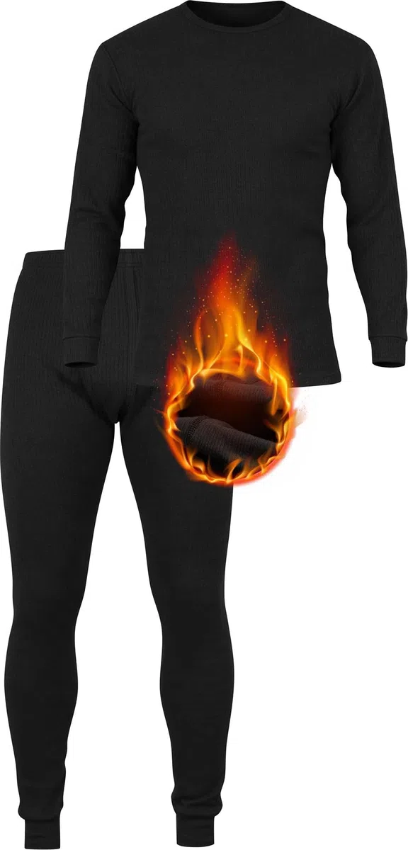 normani Wärmende Herren Thermounterwäsche - Thermohemd und Thermohose - Ski- und Sport Unterwäsche