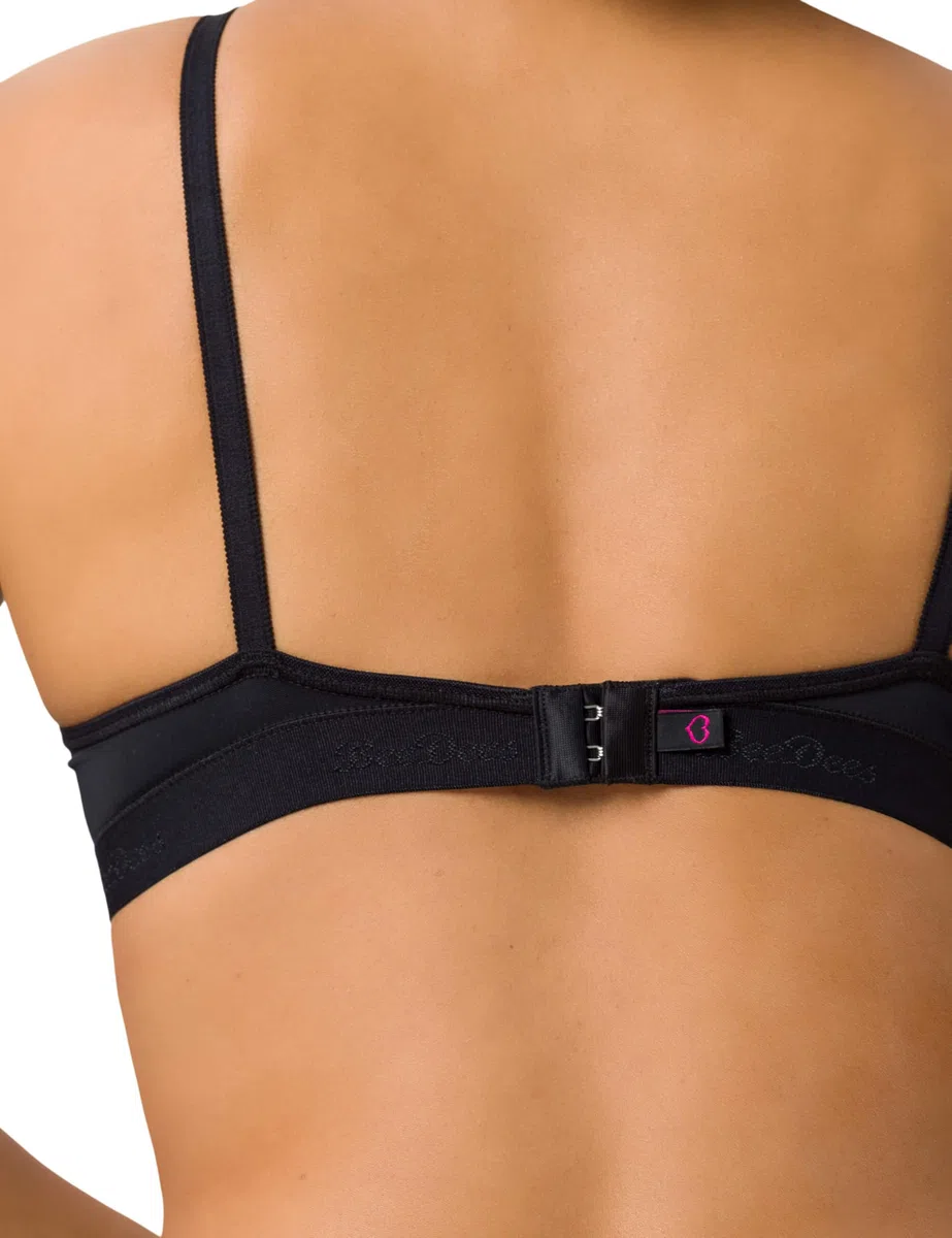 BeeDees Damen Bügel-BH Microfun W mit Bügel Verstellbare Träger ungepolsterte Cups Microfaser