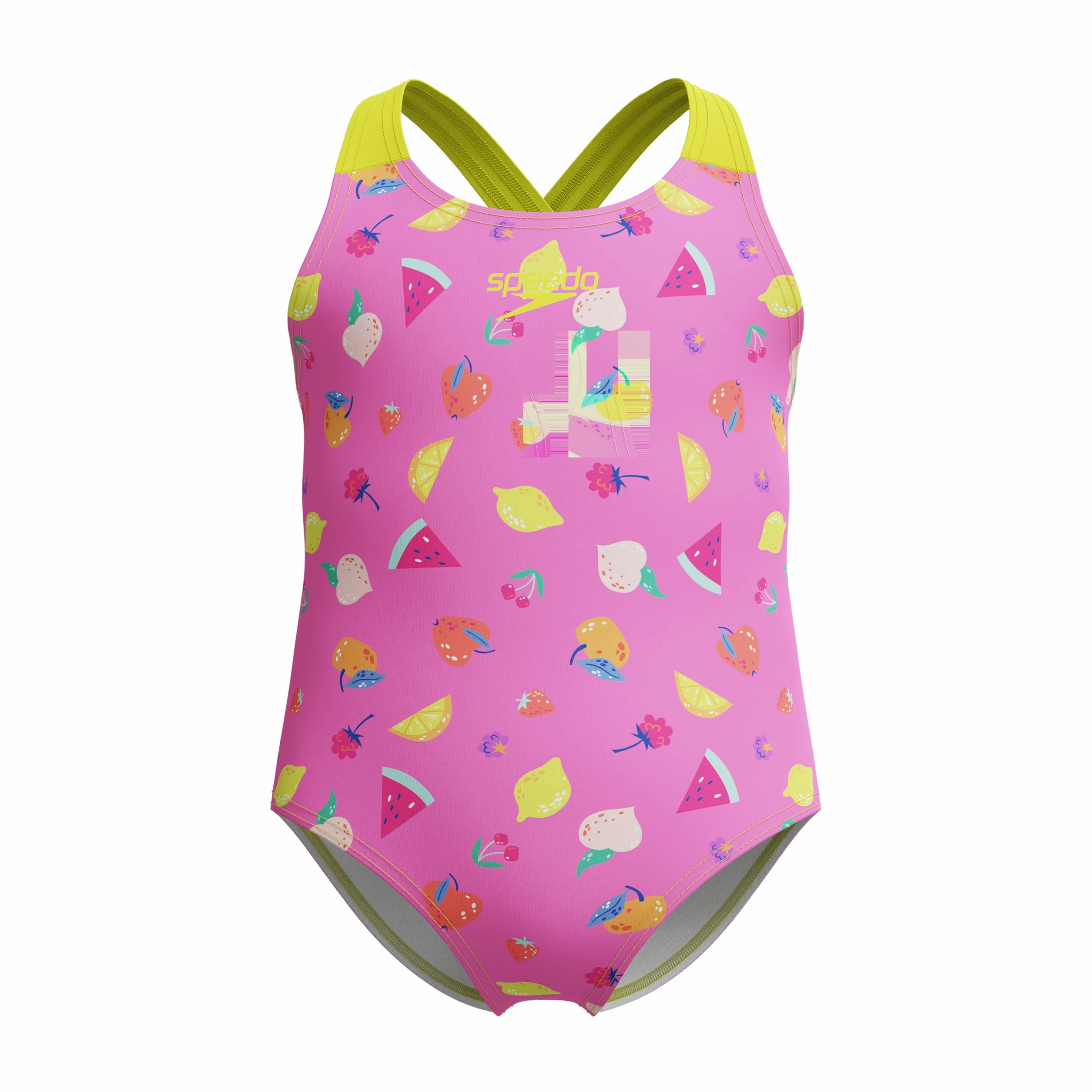 Speedo Mädchen Print Crossback One Piece Schwimmanzug