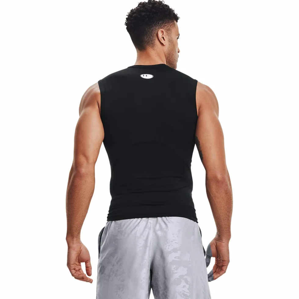 Under Armour Baselayer HG Comp Tanktop Weiß Herren
