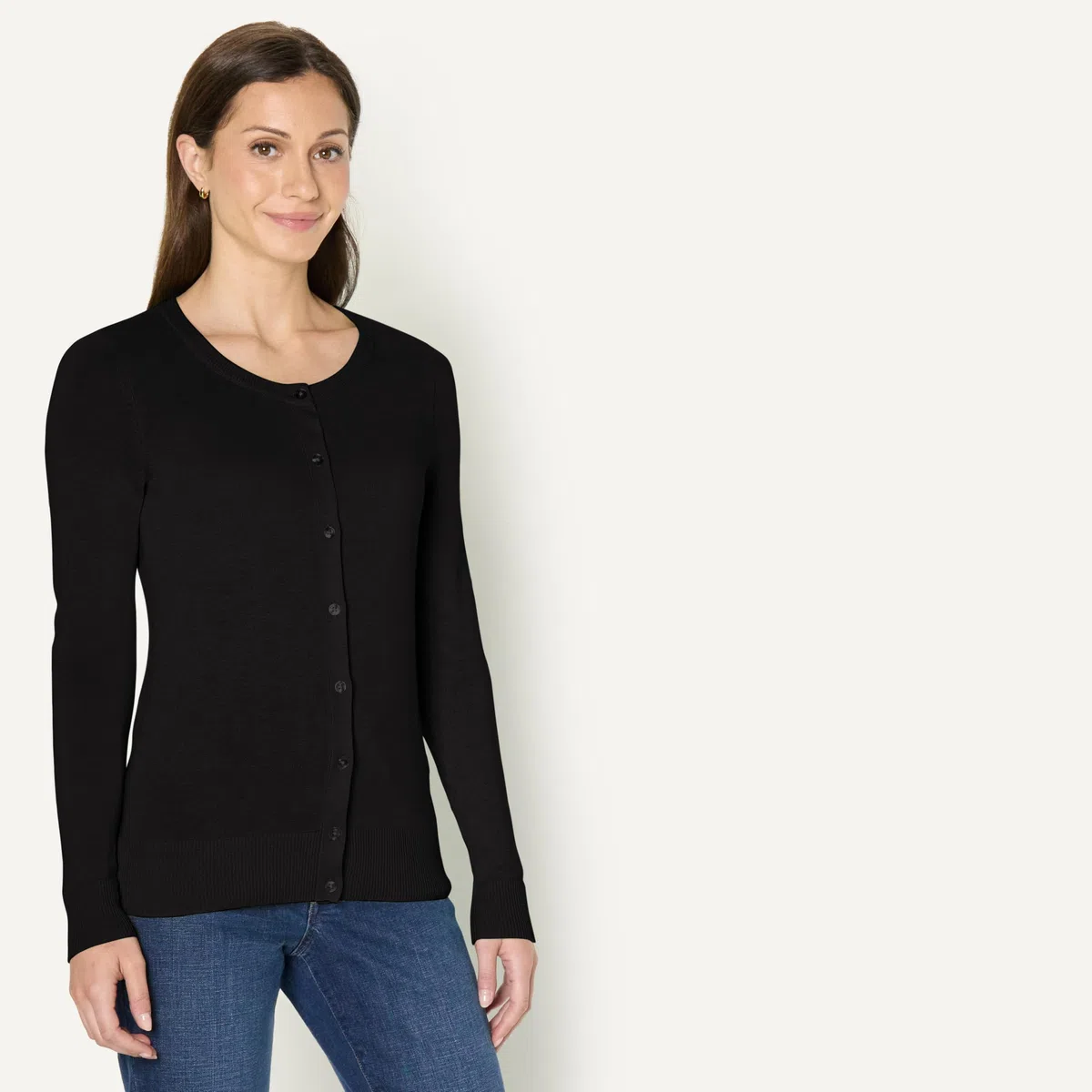 Amazon Essentials Damen Leichte Rundhalsstrickjacke (Erhältlich In Übergröße)