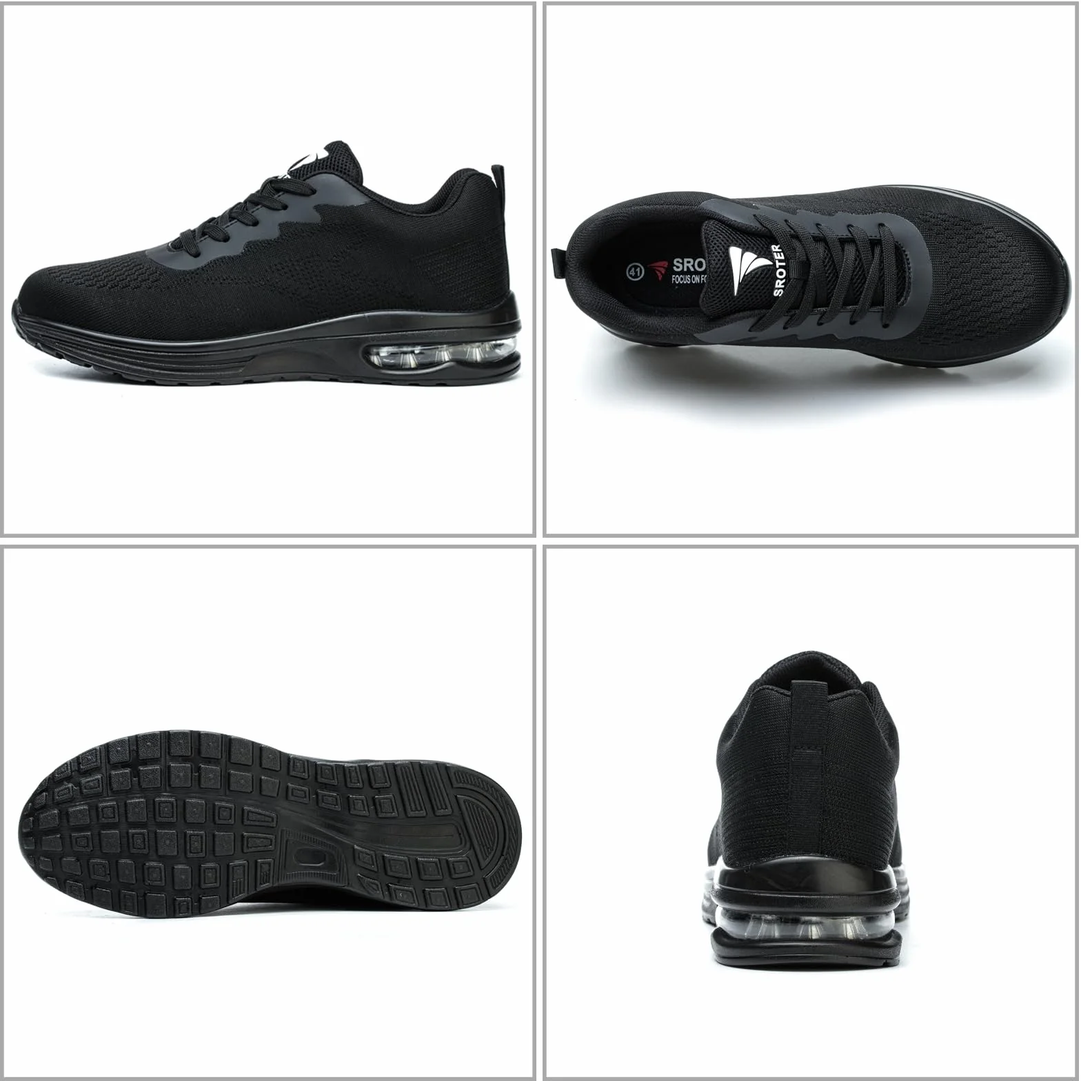 Sicherheitsschuhe Arbeitsschuhe Herren Damen Leicht Atmungsaktiv Stahlkappenschuhe Sportlich Schutzschuhe rutschfeste mit Stahlkappe Sneaker