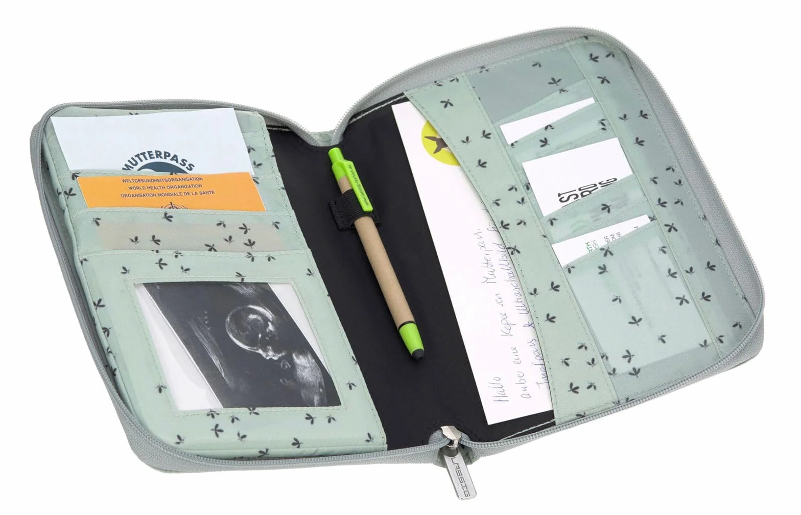 LÄSSIG Mama Mutterpasshülle U-Heft Tasche Dokumententasche/Document Pouch