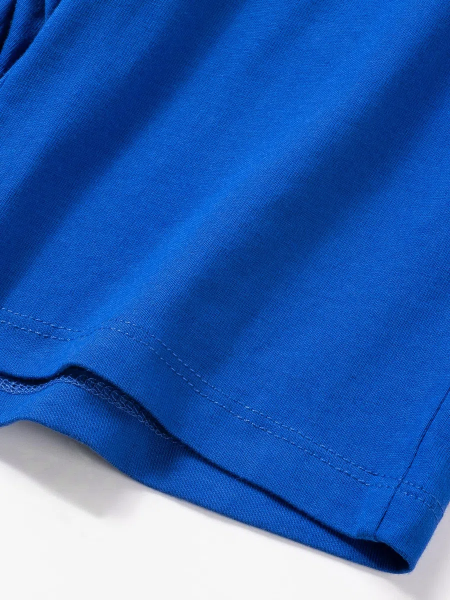 YOUNGSOUL Kinder Sweat Shorts 2er Pack Mädchen Jungen Kurze Hose Sommer Sporthosen