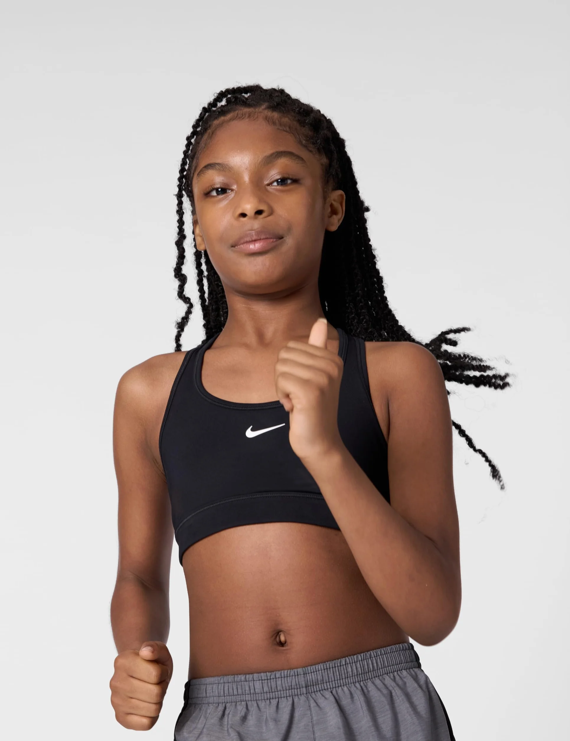 Nike Swoosh Sport-BH für ältere Kinder (Mädchen), FJ7161
