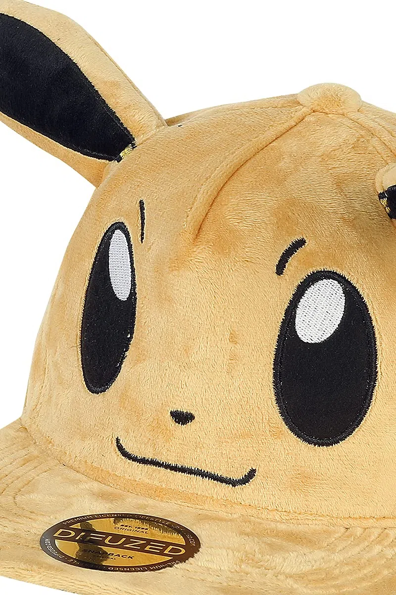 Pokémon Evoli Unisex Cap braun Fan-Merch, Gaming, Geschenke, Nintendo