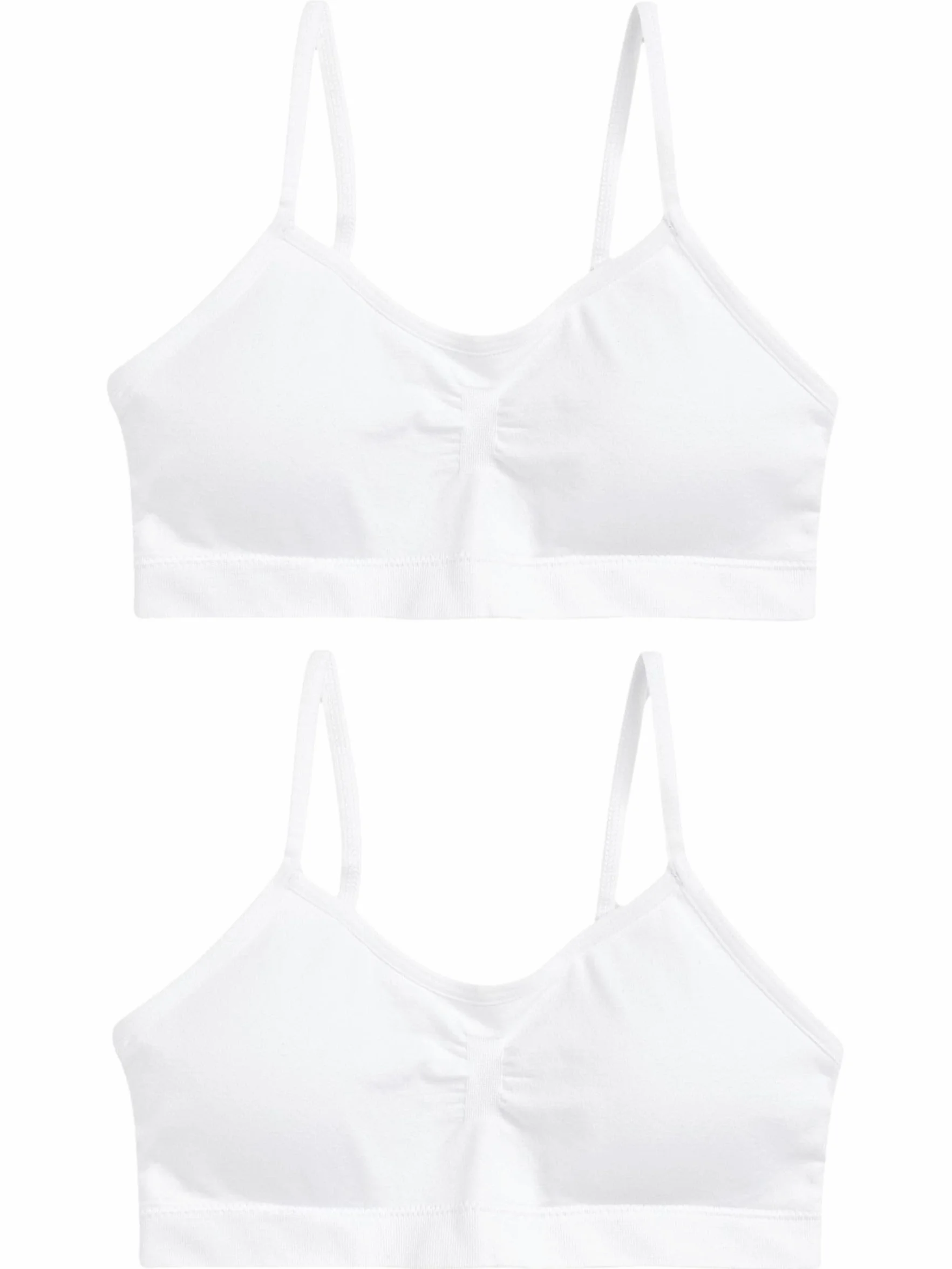 NEXT Mädchen Nahtlose Kurz-Trägertops im 2er-Pack