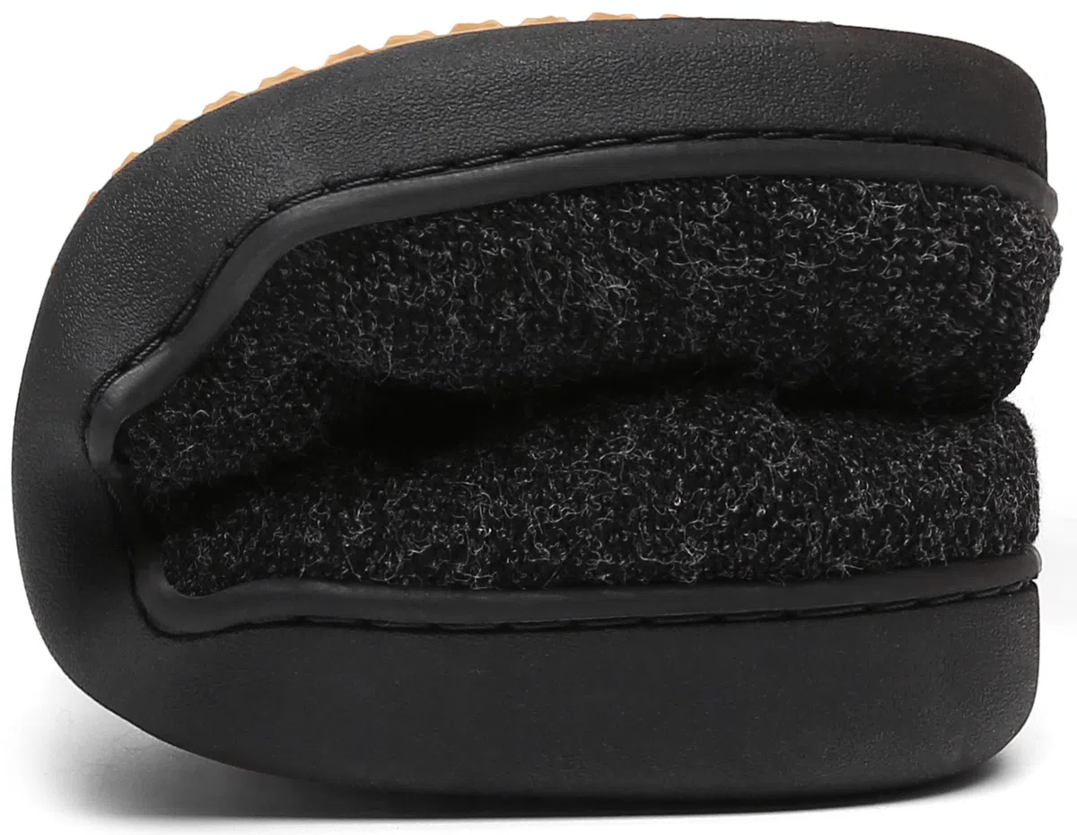 Mishansha Herren Winter Warme Hausschuhe Memory Foam Plüsch Pantoffeln,Gr.39-48