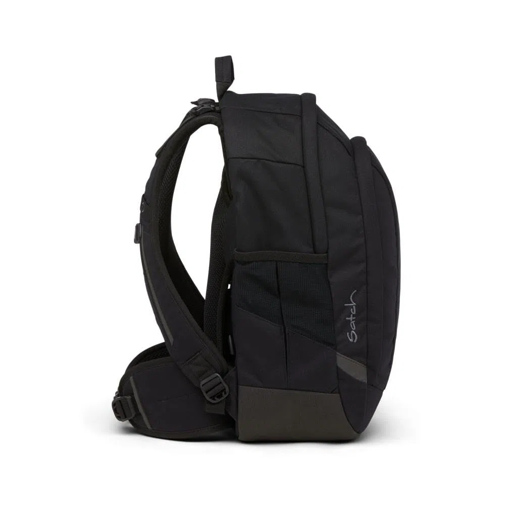 Satch Air Schulrucksack Set 3tlg. inkl. Schlamperbox und Sporttasche (Blackjack)