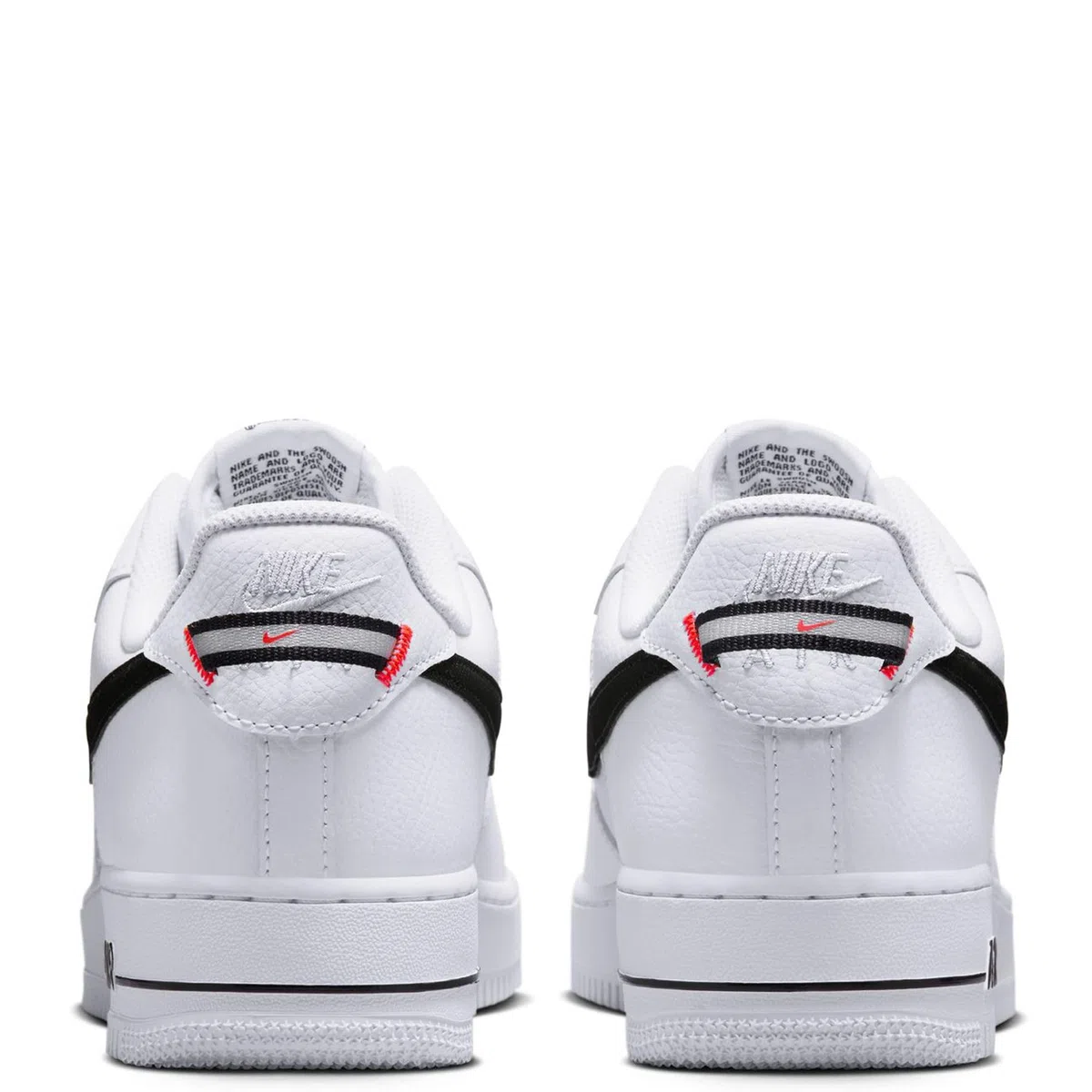 Air Force 1 '07 LV8 in White/Black-Bright Crimson by Nike