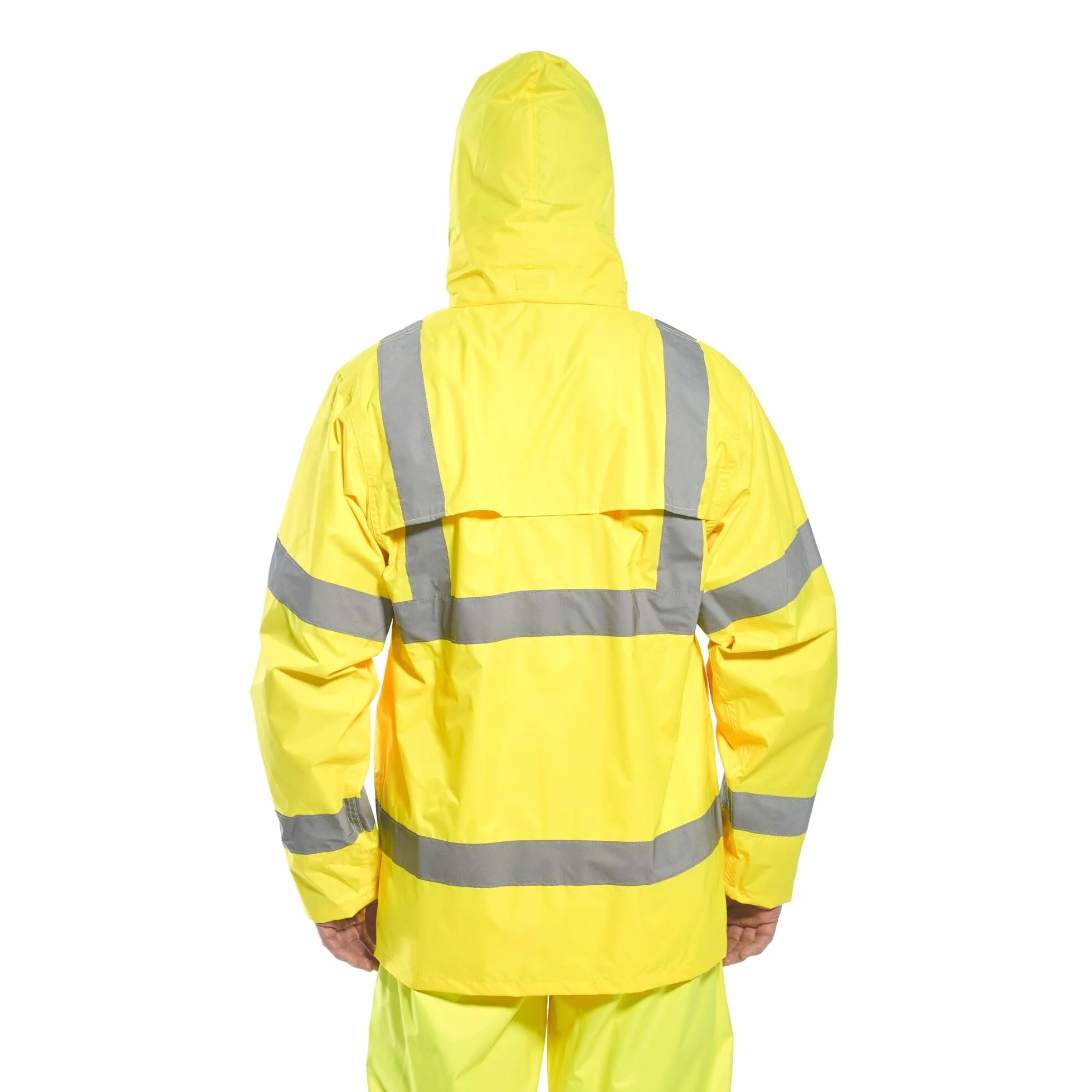 Portwest H440 Herren Leichte Wasserdichte Hi-Vis Regenjacke Gelb, XXL