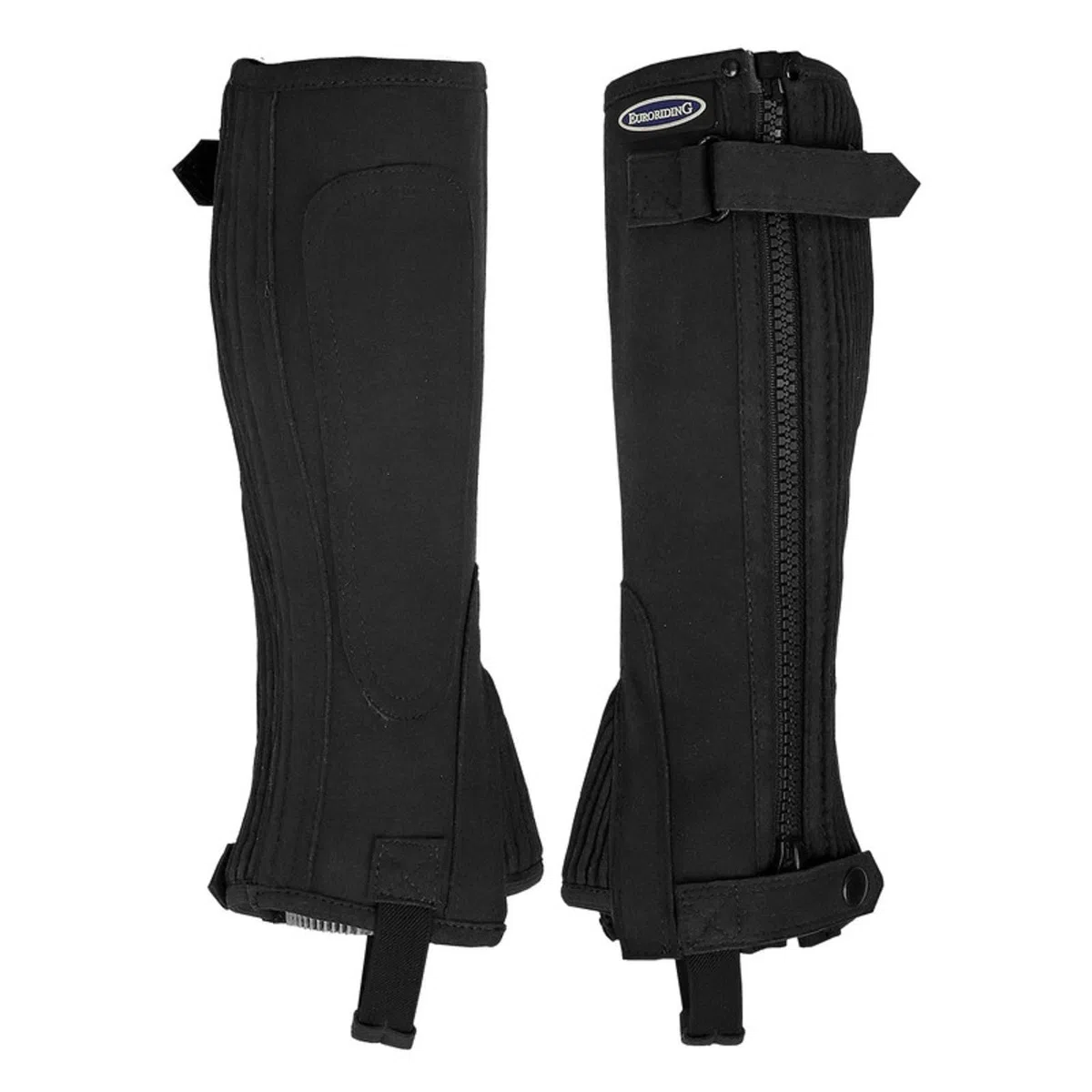 Euroriding Mini Chaps Supreme Erwachsene schwarz S