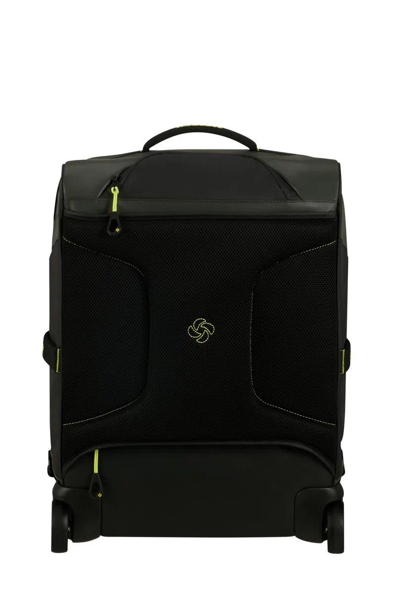 Samsonite Paradiver Light - Reisetasche mit Rollen & Rucksackfunktion (55 cm), Small, Handgepäck, Wasserabweisend, Leicht, 51L, Grün (Jungle Green)