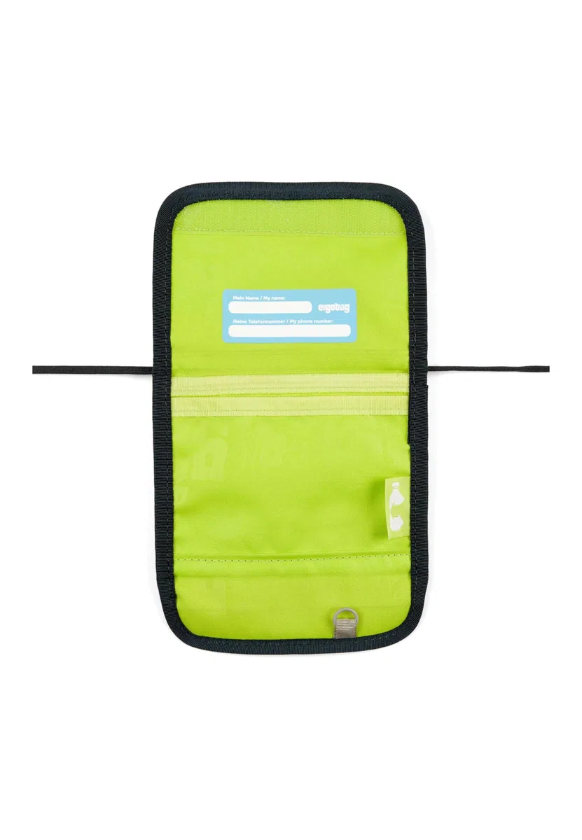 ergobag Brustbeutel Geldbörse Jugend Unisex InspectBear (Blau) Einheitsgröße