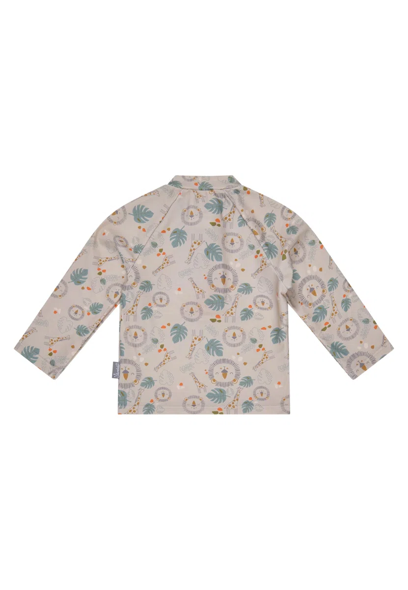 Sterntaler Unisex Baby Badeshirt Langarm Safari Schwimmshirt-Set (1er Pack)