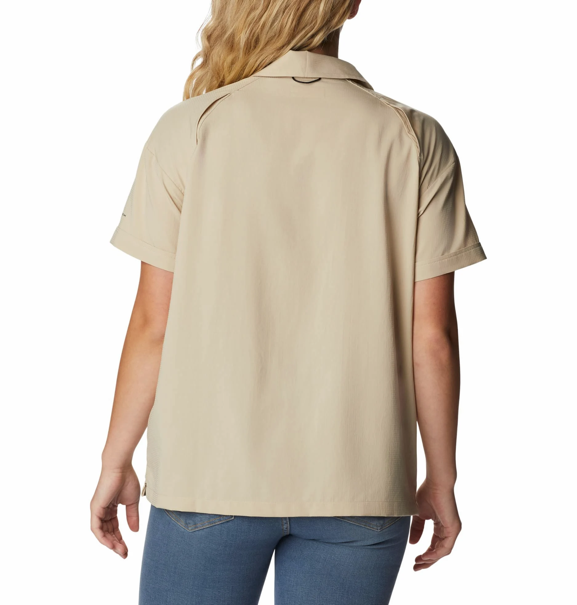 Columbia Kurzarm-Wanderhemd für Damen, Silver Ridge Short Sleeve Shirt, Nylon